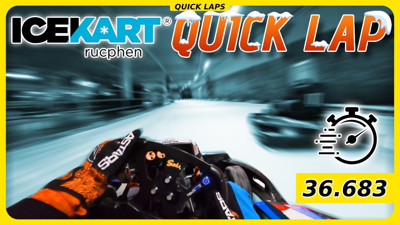ICE KARTING Rucphen 🥶 - quick lap