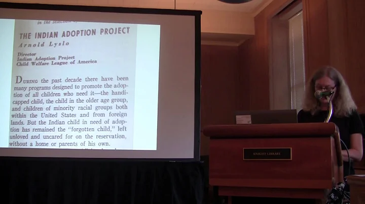 Margaret Jacobs -  The Indigenous Child Welfare Cr...
