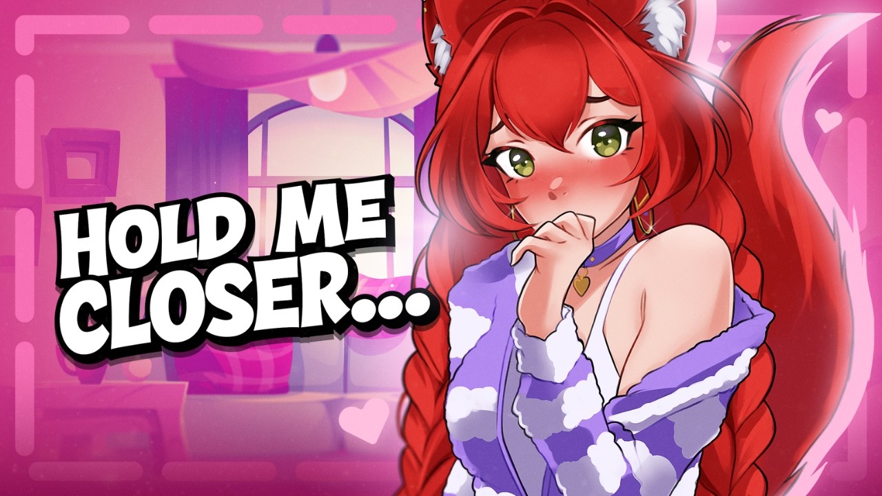 Clingy Catgirl Best Friend Confesses At Your Sleepover! | Cuddly | ASMR Roleplay | Friends to Lovers