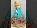 Beautiful outfit crop top for navratri special 