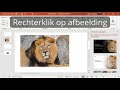 Powerpoint - Afbeelding naar achtergrond brengen