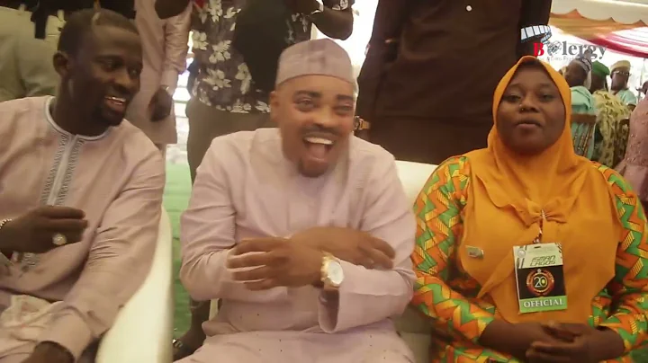 Saoty arewa on stage for unity btw Pasuma & Malaika on stage in presence of Mc oluomo & kunle poly..