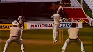 England v West Indies 1988 1st Test Days 4&5 England 2nd Innings Highlights