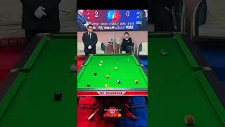 This Trick Shot Will Blow Your Mind 😍🎱 #poolskills #snooker #fyp