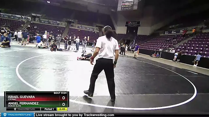 92 Lbs 3rd Place Match - Angel Fernandez, Duran El...