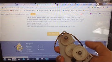 Scrolling through a webpage using a stepper motor | Arduino Leonardo | USB HID device