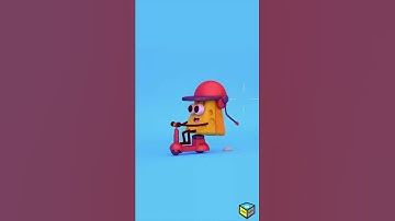 Satisfying 3d Animation #c4d, #Shorts