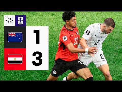 Nueva Zelanda vs Egipto (1-3) | Resumen y goles | Highlights Copa Mundial de la FIFA 2026™
