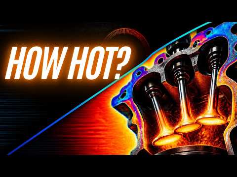 Revealing your car engine valves temperature distribution