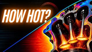 Revealing your car engine valves temperature distribution