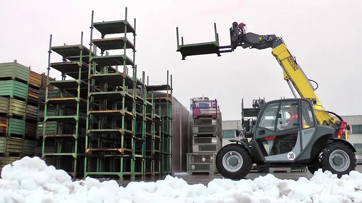 Wacker Neuson telehandler TH408 & TH522