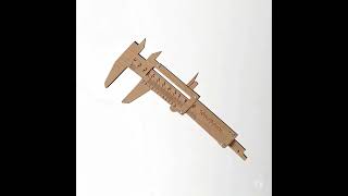 DIY Wooden Vernier Caliper | 9th Science Project Model