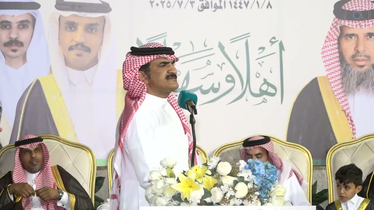 ابداع 🔥 محمد العلوني و سلطان الجلاوي المدينه قصر القبه 1447/1/8 هـ