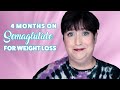 4 months on semaglutide  weight loss at age 49
