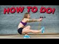 Как научиться приседать на одной ноге  Progression how to do a Pistol Squat!