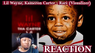 “Rari” by Lil Wayne & Kameron Carter 🔥 Official Visualizer (Must Watch!)