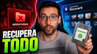 Cómo RECUPERAR Todos los ARCHIVOS del Disco Duro | Tutorial Wondershare Recoverit