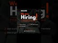 Hiring for #bim #mep #mepengineering #architecture #architect #modeller #architect #architects #job👍