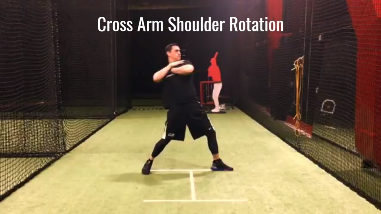Cross Arm Shoulder Rotation Baseball Rebellion YouTube