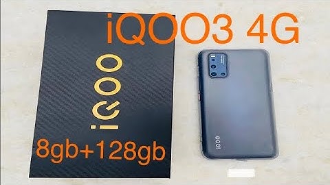 iQOO 3 4G (8gb+128gb): Quick Unboxing, Design, Display, Specifications Overview