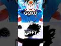 Goku vs luffyanime shorts