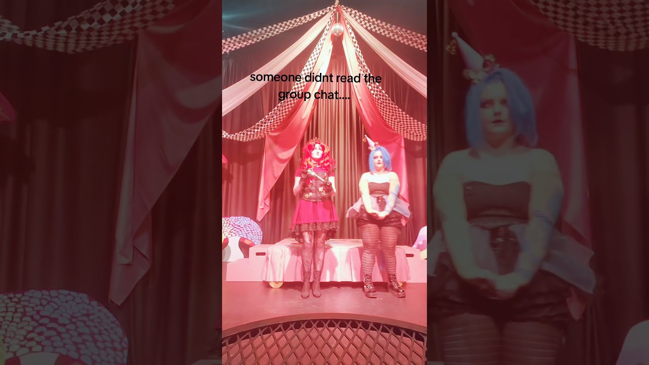 👑❤️  💥🩵 #arcanecosplay #jinxcosplay #dragshow #queenofhearts #wonderland