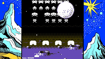 Space Invaders, made in Unity2D