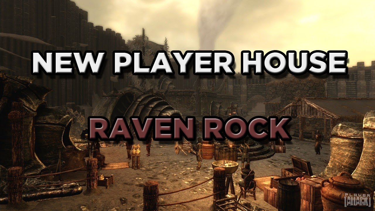 How to Get the New House in Skyrim Dragonborn DLC Raven Rock YouTube