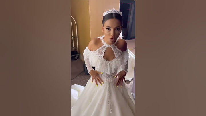 Ulvi Fatime Gelinlik geyindi