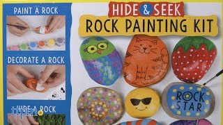 hide & seek rock painting kit