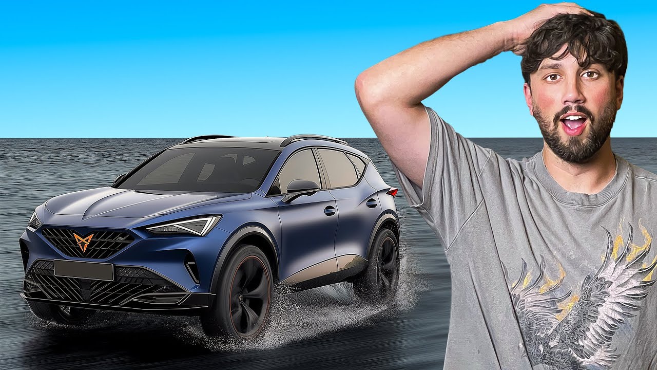 I DROVE A CAR ACROSS THE SEA!