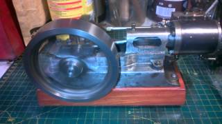 2 Stuart No8 engines running together from small compressor