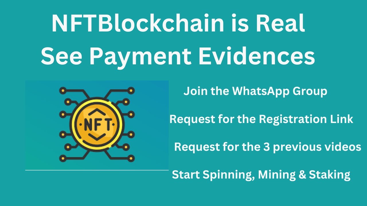 NFTBlockchain is Real, See Payment Evidences