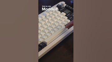 Keychron Q1 Pro stock vs mod sound test