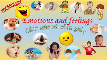 English vocabulary about Emotions and feelings. Chủ đề từ vựng về cảm xúc và cảm giác