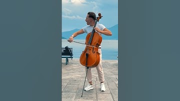 Thumbnail of Wait for it... ❤️ A lady asks me to play "Falling in Love" and a violinist joins me 😍 #cello #violin