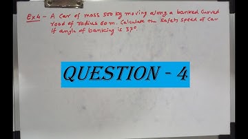 banking of road with experiment & numericals / Rotational Dynamics - 4