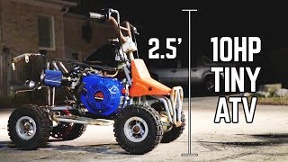 10HP 212 TINY 4 Wheelier Build