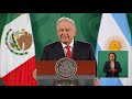 México - Conferencia de prensa de Alberto Fernández y Andrés Manuel López Obrador