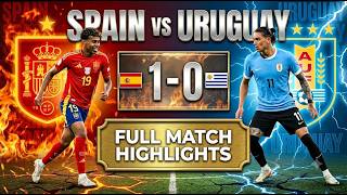 Uruguay vs Spain Highlights -2026 FiFA World Cup || Lamine Yamal
