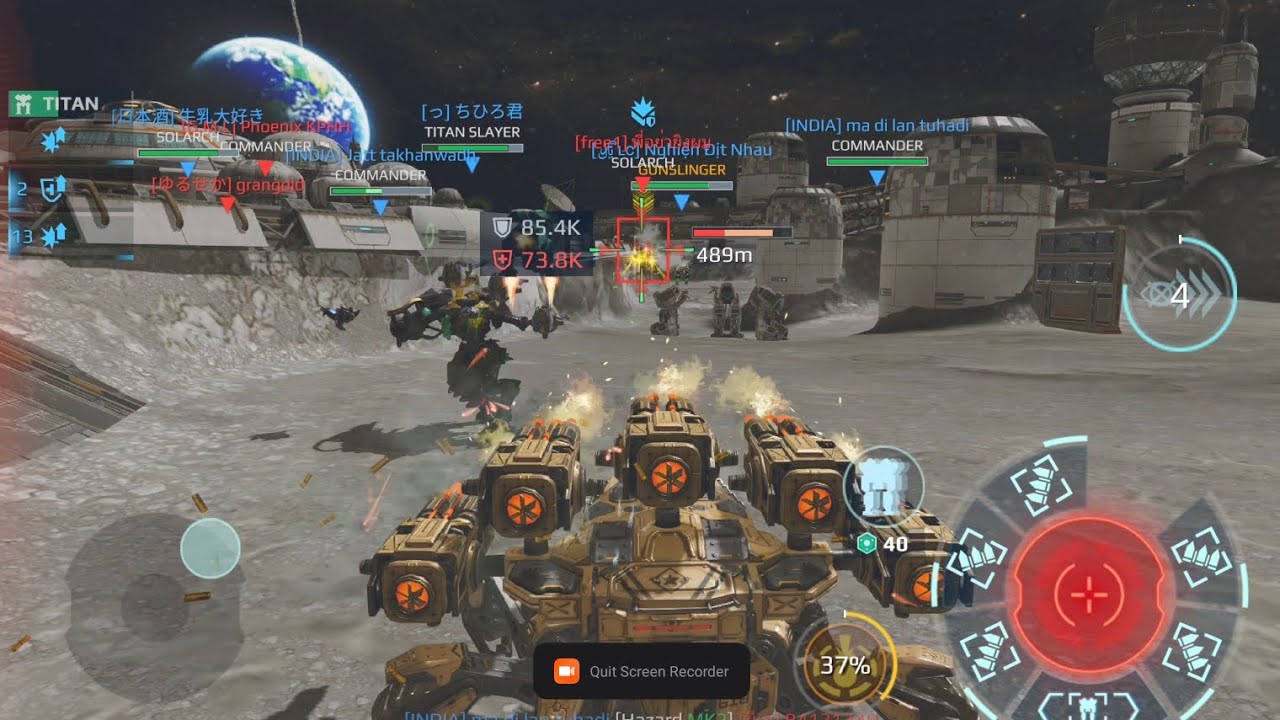 Pathfinder Ravager War Robots Team Deathmatch Moon Gameplay, Ravager x Pathfinder - YouTube
