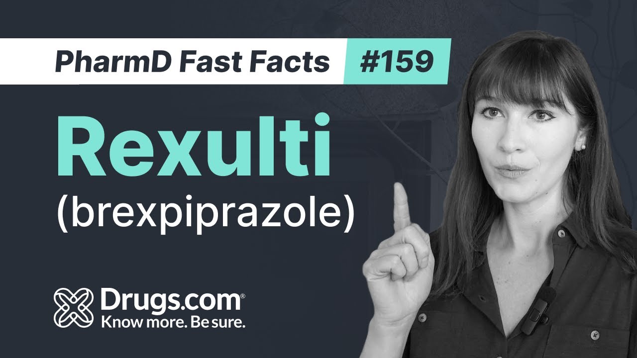 Rexulti (brexpiprazole): Uses, How It Works, and Common Side Effects