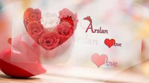 Arslan Name Whatsapp Status video