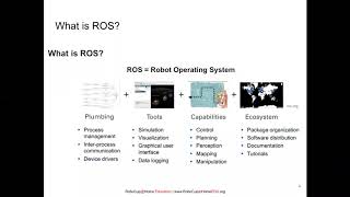 [Online Classroom] 03 Robot Software Development (1/2) : ROS Basics | RoboCup@Home Education screenshot 2