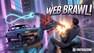 アルティメット スパイダーヒーロー ブロウル – ストリートレスキュー開始！🕷💥 | CriticalZone #Spider #BeatEmUp #Gaming screenshot 5