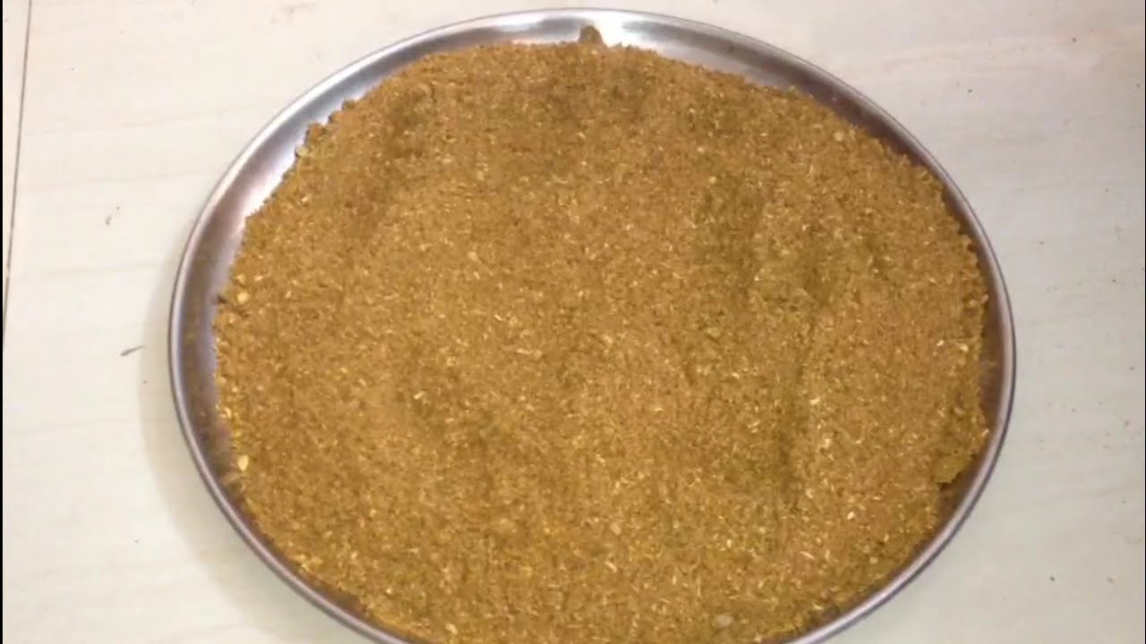 How To Make Coriander Powder In Telugu Dhaniyala Podi Recipe YouTube