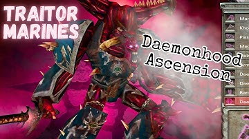 Chaos Space Marine Commander Wargear Showcase Dawn of War Soulstorm Unification Campaign Mod 4k