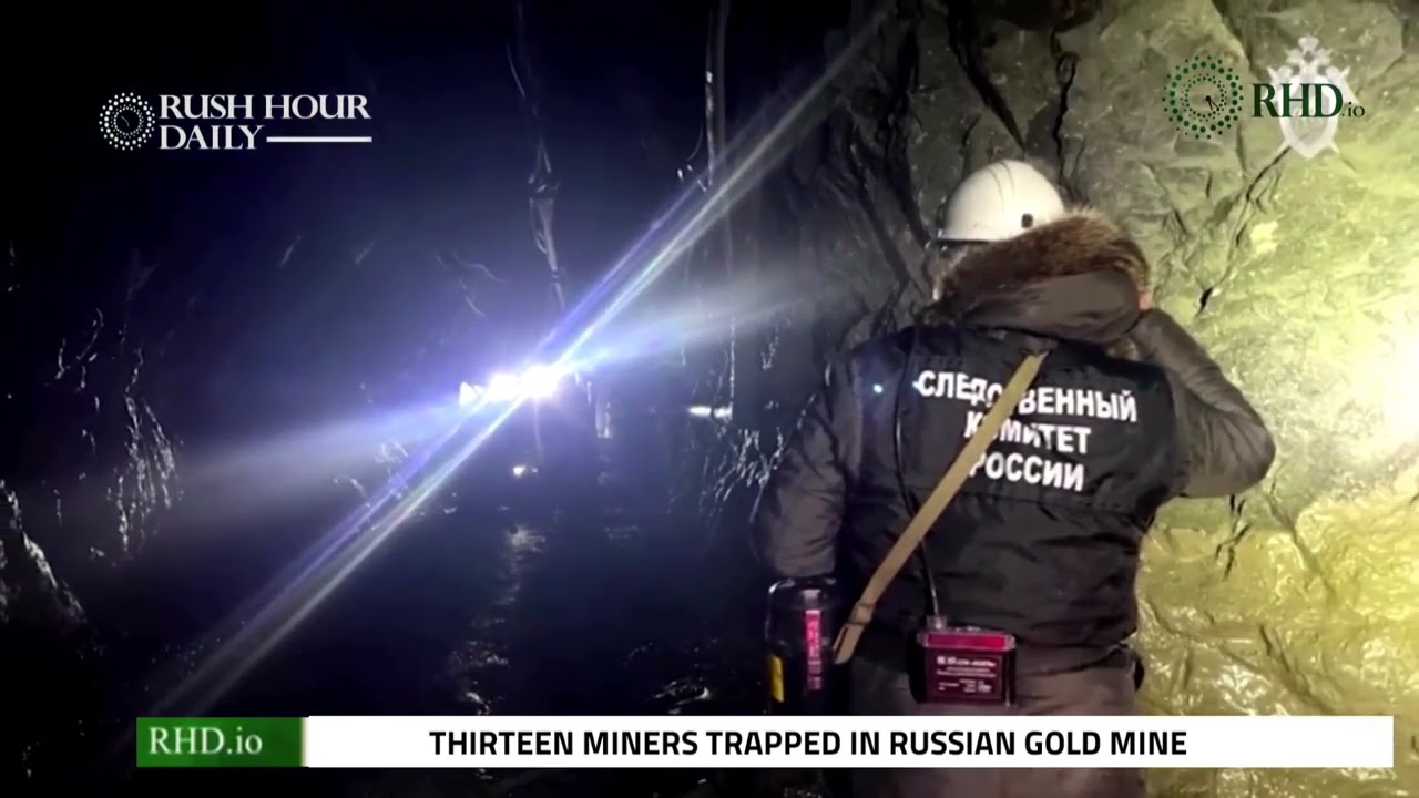 Thirteen miners trapped in Russian gold mine