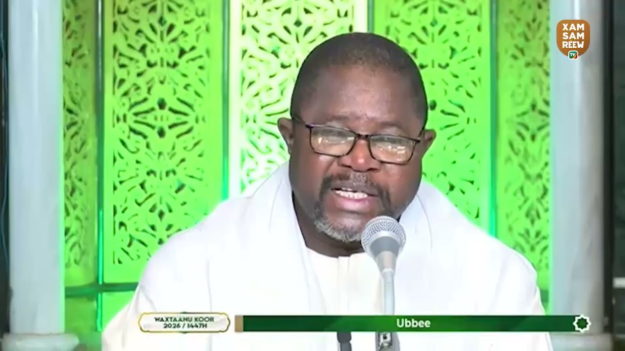 Waxtaanu Koor 1447H  2026 GMT Imaam Sëriñ Seexunaa MBÀKKE A Waduud Bisub 7eel