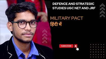 military pact  / defence and strategic studies UGC NET AND JRF #ugcnet #defenceandstrategicstudies